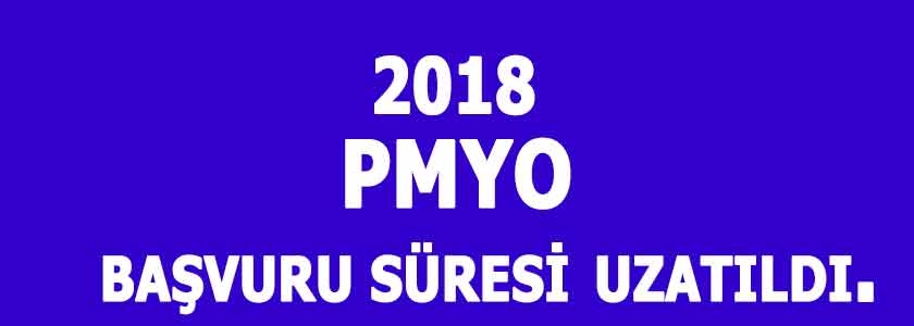 2018 PMYO BAVURU SRESNDE DEKLK YAPILDI